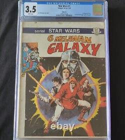 Bootleg Star Wars #1 #2 #3 Full Set 1978-1979 Indonesia CGC
