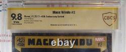 CBCS 9.8 ADI GRANOV SIGNED MACE WINDU #2 STAR WARS 40TH ANNV VARIANT 2017 cgc CBCS 9.8 ADI GRANOV SIGNED MACE WINDU #2 STAR WARS 40TH ANNV VARIANT 2017 cgc