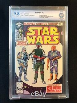 CBCS 9.8 Star Wars #42 Marvel Comics 1980 1st App Boba Fett ESB Disney+ Not CGC