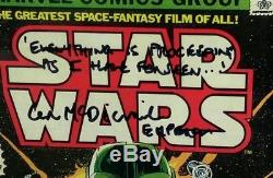 CGC 9.0 ss Ian McDiarmid Star Wars #1 inscribed Everything is proceeding as i h