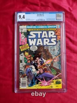 CGC 9.4 Star Wars #7 Marvel Comic Graded Han Solo Chewbacca