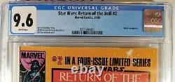 CGC 9.6 RETURN OF THE JEDI #2 NEWSSTAND? EMPEROR PALPATINE Star Wars 1983