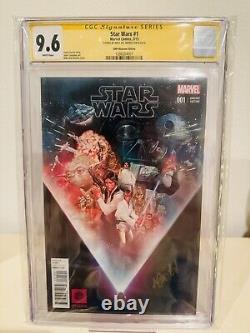 CGC 9.6 Star Wars 1 (2015) (EMP Museum Exclusive Variant) SS Mike Del Mundo