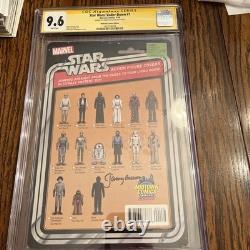 CGC 9.6 Star Wars Vader Down #1 Signed Jeremy Bulloch Signature Bobe Fett Wow