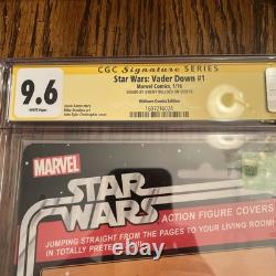CGC 9.6 Star Wars Vader Down #1 Signed Jeremy Bulloch Signature Bobe Fett Wow
