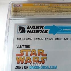 CGC 9.6 TIMOTHY ZAHN SIGNED STAR WARS HEIR TO THE EMPIRE #5 Hasbro Comic Pack