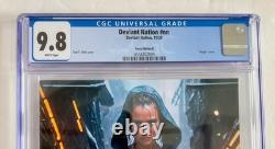 CGC 9.8 Deviant Nation Star Wars Cosplay Rey NAUGHTY Limited 100 Virgin Cover