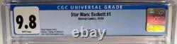 CGC 9.8 NM/MT STAR WARS BECKETT #1? 1st ENFYS NEST Marvel Comics HAN SOLO