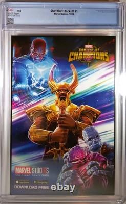 CGC 9.8 NM/MT STAR WARS BECKETT #1? 1st ENFYS NEST Marvel Comics HAN SOLO