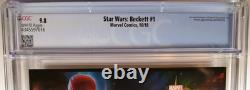 CGC 9.8 NM/MT STAR WARS BECKETT #1? 1st ENFYS NEST Marvel Comics HAN SOLO