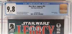 CGC 9.8 NM/MT STAR WARS LEGACY #50? LAST ISSUE Luke Skywalker Mandalorian