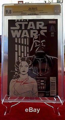 CGC 9.8 Star Wars (2015 Marvel) #1 SIGNED BY Amanda Conner