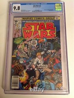 CGC 9.8 Star Wars #2 1977 Off-White to White Pages