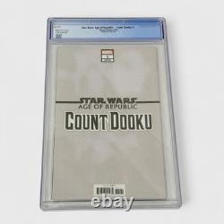 CGC 9.8 Star Wars Age of Republic Count Dooku #1 JTC Negative Wash Anakin