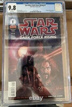 CGC 9.8 Star Wars Dark Force Rising #1 Comic Book 1997 Dark Horse Timothy Zahn