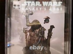 CGC 9.8 Star Wars Galaxy's Edge # 1 110 Variant 1st Appearance Dak-Ondar