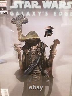 CGC 9.8 Star Wars Galaxy's Edge # 1 110 Variant 1st Appearance Dak-Ondar