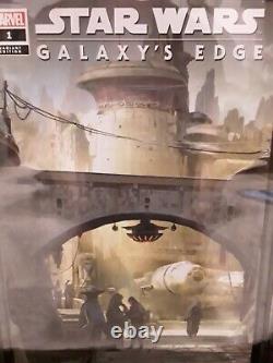 CGC 9.8 Star Wars Galaxy's Edge 1 Variant Marvel 1st Appearance of Dak Ondar