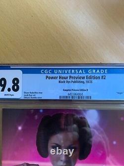 CGC 9.8 Star Wars Leia Gangster Princess Preview- Shikarii B TOPLESS