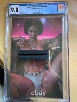 CGC 9.8 Star Wars Leia Gangster Princess Preview- Shikarii B TOPLESS