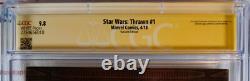 CGC 9.8 TIMOTHY ZAHN SIGNED STAR WARS THRAWN #1 ANIMATION 110 VARIANT Ahsoka