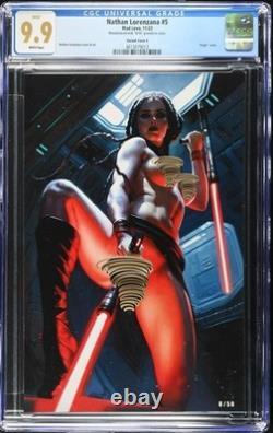 CGC 9.9! Mad Love Gallery STAR WARS SITH FULL CHASE Nathan Lorenzana #8/50