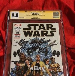 CGC SS 9.8STAR WARS #11st PRINTSIGNED INSCRIBED STAN LEEFORCE BE WITH YOUb