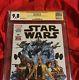 Cgc Ss 9.8star Wars #11st Printsigned Inscribed Stan Leeforce Be With Youb