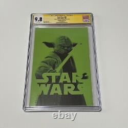 CGC SS 9.8 Star Wars #66 JTC Yoda Negative Wash John Tyler Christopher