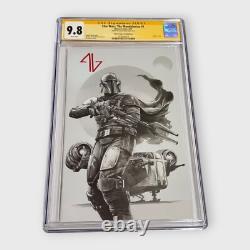 CGC SS 9.8 Star Wars Mandalorian #1 Sketch Edition Signed by Adi Granov /400