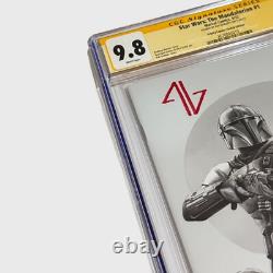 CGC SS 9.8 Star Wars Mandalorian #1 Sketch Edition Signed by Adi Granov /400