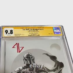 CGC SS 9.8 Star Wars Mandalorian #1 Sketch Edition Signed by Adi Granov /400