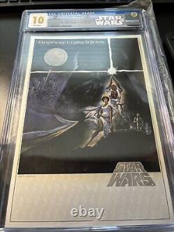 CGC STAR WARS A NEW HOPE 35g PURE SILVER FOIL CGC 10.0 Pristine