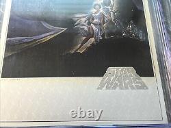 CGC STAR WARS A NEW HOPE 35g PURE SILVER FOIL CGC 10.0 Pristine