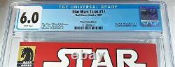 CGC STAR WARS TALES #17 NEWSSTAND VARIANT Photo Cover DARTH VADER Maul Dooku