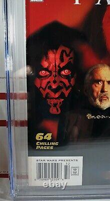 CGC STAR WARS TALES #17 NEWSSTAND VARIANT Photo Cover DARTH VADER Maul Dooku