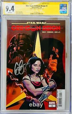CGC Signature Series Graded 9.4 Star Wars Crimson Reign #1 Emilia Clarke Auto