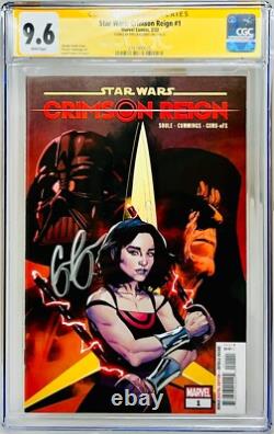 CGC Signature Series Graded 9.6 Star Wars Crimson Reign #1 Emilia Clarke Auto
