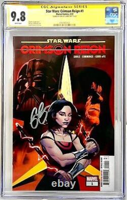 CGC Signature Series Graded 9.8 Star Wars Crimson Reign #1 Emilia Clarke Auto