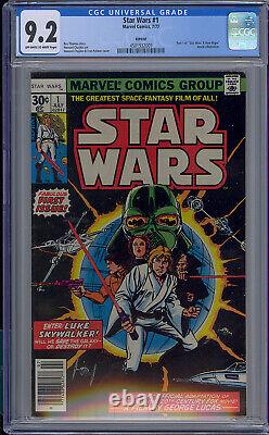 Cgc 9.2 Star Wars #1 Newsstand Reprint Variant 1977