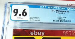 Cgc 9.6 Nm+ X-o Manowar #1 Star Wars Homage Comicspro Retailer Variant 2017 Cgc 9.6 Nm+ X-o Manowar #1 Star Wars Homage Comicspro Retailer Variant 2017