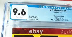 Cgc 9.6 Nm+ X-o Manowar #1 Star Wars Homage Comicspro Retailer Variant 2017 Cgc 9.6 Nm+ X-o Manowar #1 Star Wars Homage Comicspro Retailer Variant 2017