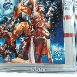 Cgc 9.6 Nm+ X-o Manowar #1 Star Wars Homage Comicspro Retailer Variant 2017