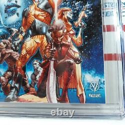 Cgc 9.6 Nm+ X-o Manowar #1 Star Wars Homage Comicspro Retailer Variant 2017