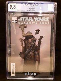 Cgc 9.8 Star Wars Galaxy's Edge (2019) #1 110 Variant 1st Appearance Dok-ondar