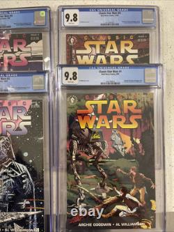 Classic Star Wars #1 #2, #3, #4. 8/92 ALL CGC 9.8? Dark Horse Comics Classic Star Wars #1 #2, #3, #4. 8/92 ALL CGC 9.8? Dark Horse Comics