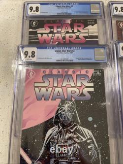 Classic Star Wars #1 #2, #3, #4. 8/92 ALL CGC 9.8? Dark Horse Comics Classic Star Wars #1 #2, #3, #4. 8/92 ALL CGC 9.8? Dark Horse Comics