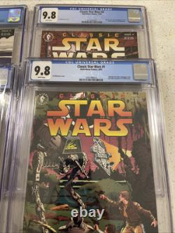 Classic Star Wars #1 #2, #3, #4. 8/92 ALL CGC 9.8? Dark Horse Comics Classic Star Wars #1 #2, #3, #4. 8/92 ALL CGC 9.8? Dark Horse Comics