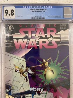 Classic Star Wars #1 #2, #3, #4. 8/92 ALL CGC 9.8? Dark Horse Comics Classic Star Wars #1 #2, #3, #4. 8/92 ALL CGC 9.8? Dark Horse Comics