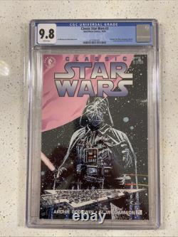 Classic Star Wars #1 #2, #3, #4. 8/92 ALL CGC 9.8? Dark Horse Comics Classic Star Wars #1 #2, #3, #4. 8/92 ALL CGC 9.8? Dark Horse Comics